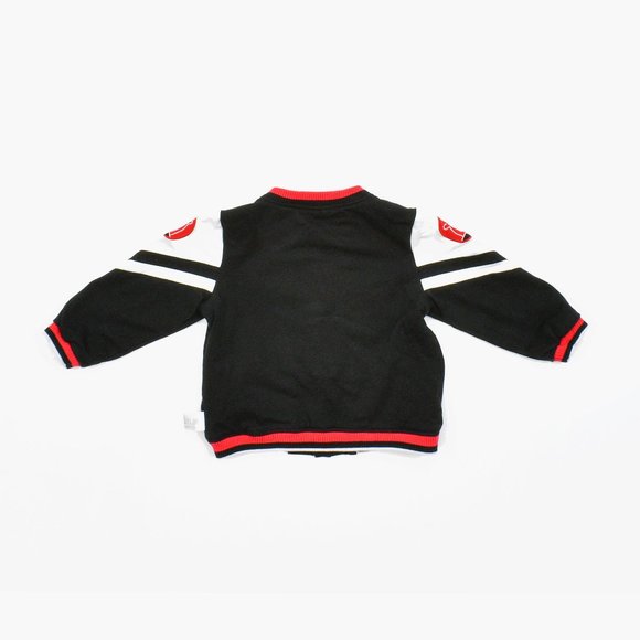 Toddler Boy's Jacket With Bear Badge - Picture 2 of 4